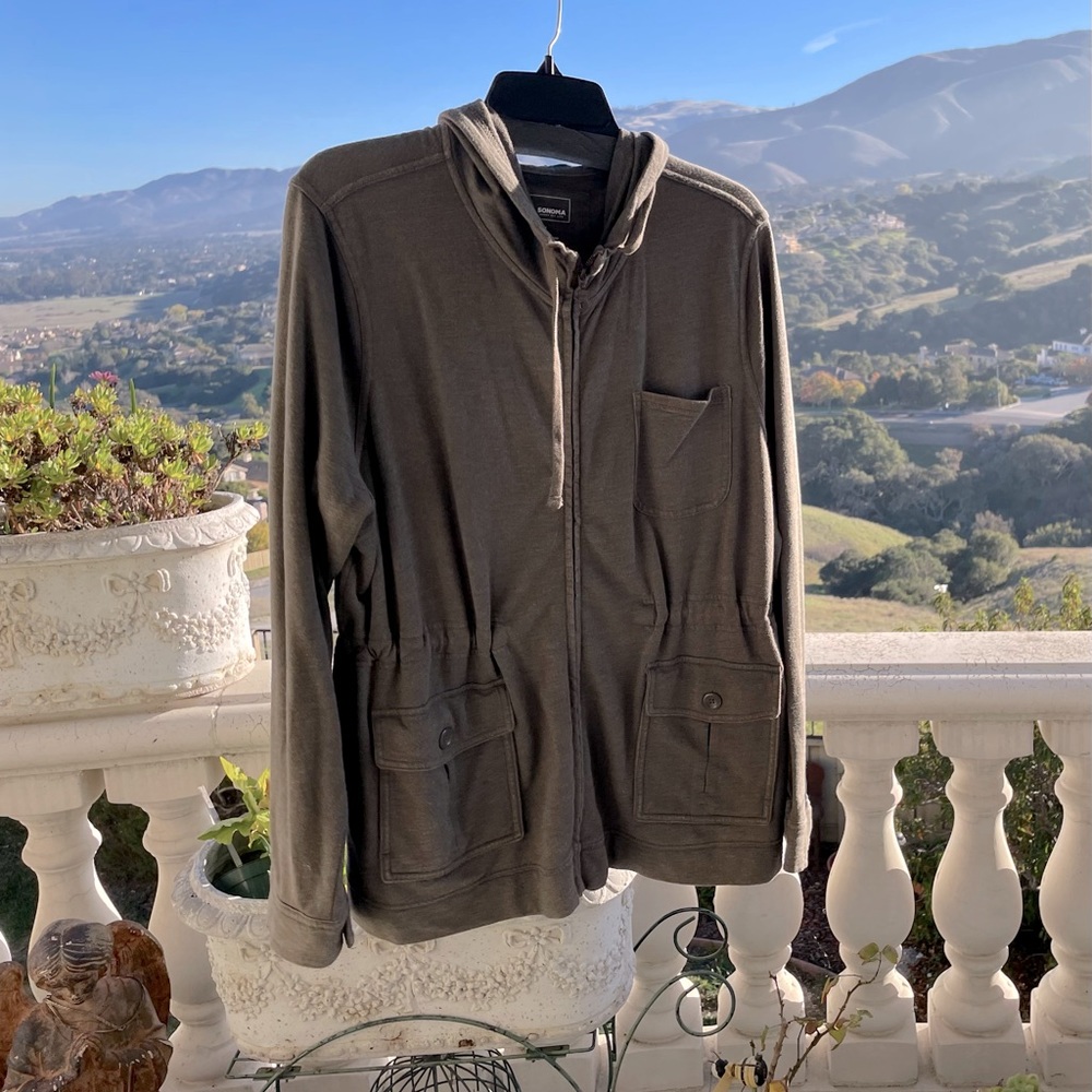 Forest Green Jacket Hoodie 🦖